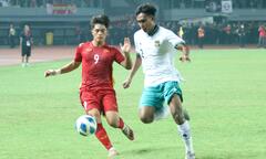 Vắt kiệt sức 100 phút, U19 Việt Nam chia điểm với U19 Indonesia