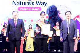 Nature’s Way đạt Top 100 Sản phẩm dịch vụ tốt nhất cho gia đình, trẻ em năm 2022