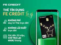 FE CREDIT hợp tác cùng JCB ra mắt thẻ tín dụng 'Lo gì'