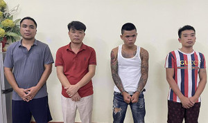 Bắt giữ 4 thanh niên đi ô tô nổ súng, hỗn chiến trong đêm