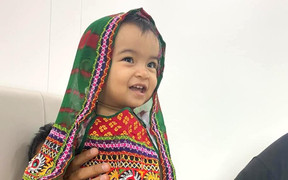 Con gái ca sĩ Võ Hạ Trâm xinh như công chúa trong trang phục Ấn Độ