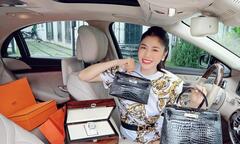 Đăng Khôi tặng bà xã cả xe đồ hiệu nhân ngày sinh nhật