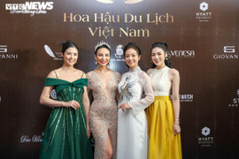 Dàn người đẹp khoe sắc trước thềm cuộc thi Hoa hậu Du lịch Việt Nam 2022