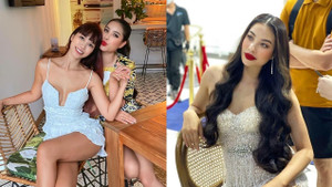 'Hoa hậu quốc dân' Phạm Hương hội ngộ cùng siêu mẫu Hà Anh khiến ai cũng tò mò