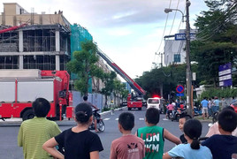Thêm 1 người chết trong vụ gãy cần trục vòi phun bê tông ở Đà Nẵng