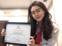 Nữ sinh lớp 11 thành thạo 3 ngoại ngữ, 2 lần nhận học bổng du học