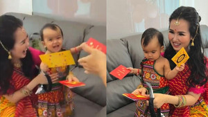 Bất ngờ với màn bốc đồ thôi nôi của con gái ca sĩ Võ Hạ Trâm