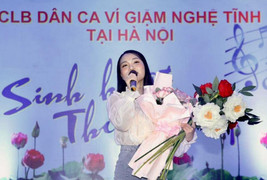 Nỗ lực gìn giữ, phát huy dân ca Ví Giặm trên đất Thăng Long