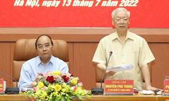 Ảnh: Tổng Bí thư chủ trì Hội nghị Quân ủy Trung ương