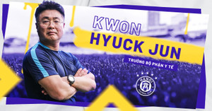 Hà Nội FC thuê chuyên gia Hàn Quốc làm trưởng bộ phận y tế mới