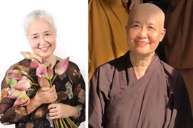 Cuộc sống tu hành của 'huyền thoại bếp Việt' Nguyễn Dzoãn Cẩm Vân 