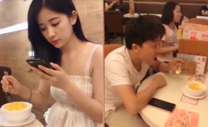 Loạt tình huống muối mặt vì mải xem điện thoại