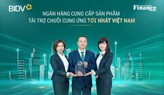 BIDV nhận 2 giải thưởng quốc tế của Tạp chí GBAF