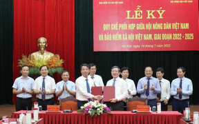 BHXH Việt Nam và Hội nông dân Việt Nam ký quy chế phối hợp giai đoạn 2022-2025
