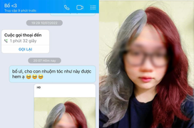 Phản ứng của ông bố nghiêm khắc khi con xin nhuộm tóc ‘máu lửa’ gây xuýt xoa