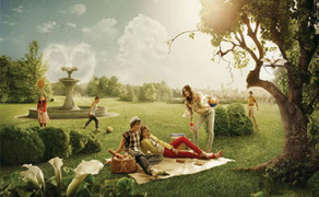 Có bao nhiêu gương mặt trong bức tranh?