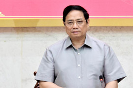 Thủ tướng Phạm Minh Chính làm việc với Thường vụ tỉnh Hậu Giang