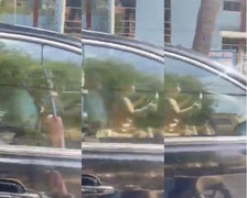 Xác minh clip bé gái cầm vô lăng lái ô tô trên đường