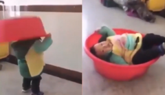 Loạt tình huống hài hước 'đỡ không nổi' của các bé