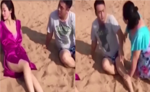 Clip: Chồng trả giá khi dám ngắm gái đẹp