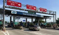 Cao tốc Cầu Giẽ - Ninh Bình vận hành thu phí không dừng ETC