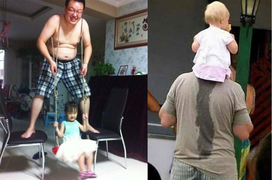 Cười ngất trước muôn kiểu nuông chiều ‘con gái rượu’ của các ông bố