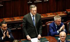 Tổng thống Italy chấp nhận đơn từ chức của Thủ tướng Mario Draghi