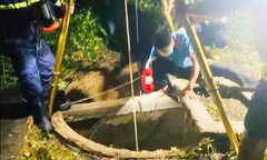 Phát hiện thi thể người đàn ông dưới giếng sâu