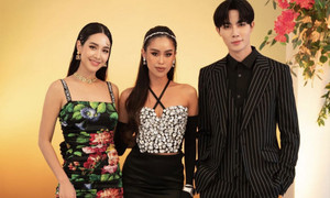 Em chồng Hà Tăng nổi bật trong sự kiện thời trang quốc tế