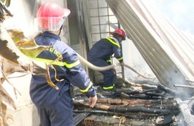 Cháy nhà ở TP.HCM, 2 trẻ em tử vong