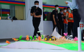 Đường đua 'xuyên Việt' thách thức sinh viên FPT Polytechnic sáng tạo robot
