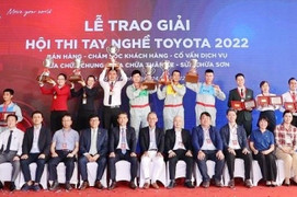 Chung kết Hội thi tay nghề Toyota 2022