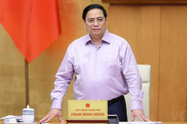 Thủ tướng chủ trì phiên họp Chính phủ chuyên đề xây dựng pháp luật