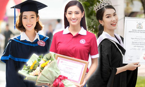 Những nàng hậu có học lực 'khủng' của showbiz Việt