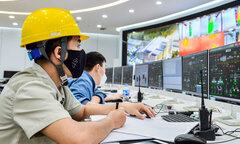 Ảnh: Bên trong nhà máy điện rác lớn nhất Việt Nam vừa đi vào hoạt động