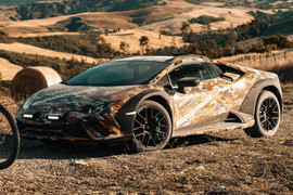 Lamborghini Huracan phiên bản địa hình lộ diện
