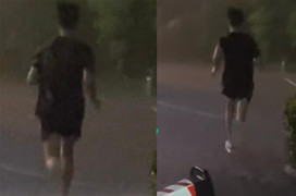 Nam sinh chạy 20 vòng sân ký túc xá dưới mưa tầm tã, biết lý do ai cũng chê dại