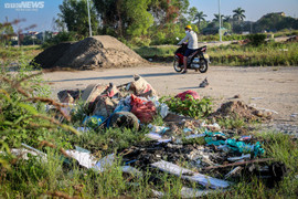 Cận cảnh đường Lê Duẩn chậm tiến độ, thi công nhếch nhác ở Hà Tĩnh