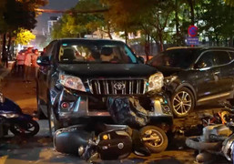 Ô tô tông liên hoàn ở Hà Nội: Tài xế không vi phạm nồng độ cồn và ma túy