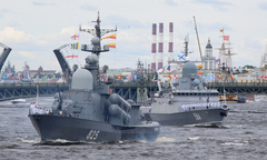 Tổng thống Putin sẽ dự lễ duyệt binh Ngày Hải quân Nga ở St.Petersburg