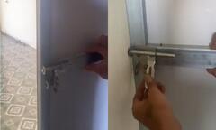 Khóc dở mếu dở với kiểu khóa cửa 'mời trộm'
