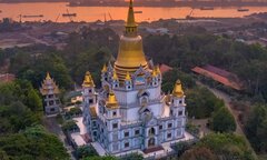 Vẻ lộng lẫy của ngôi chùa Phật Giáo có thiết kế đẹp nhất thế giới ở TPHCM