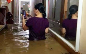 Mưa lớn dị thường xuất hiện giữa đêm 'thất tịch' tại Lào Cai