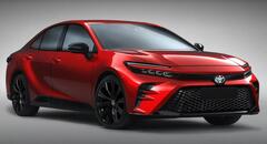 Những hình ảnh phác họa đầu tiên của Toyota Camry 2025