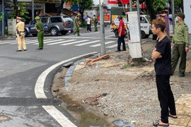 Kẻ sát hại người tình giữa phố ở Hà Nội mặc áo xe ôm công nghệ để theo dõi