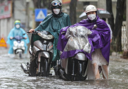 Mưa dông ở Bắc Bộ và Thanh Hoá kéo dài tới khi nào?