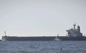 Tàu châu Phi lần đầu tới cảng Ukraine chở ngũ cốc