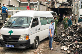 Tìm thấy thi thể 3 mẹ con trong vụ cháy nhà ở Ninh Thuận