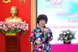 Học sinh TH School Vinh háo hức trong ngày đầu tiên tựu trường