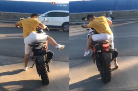 Phục sát đất khoảnh khắc 'vượt khó' để theo đuổi đam mê xe của 'hội chân ngắn'